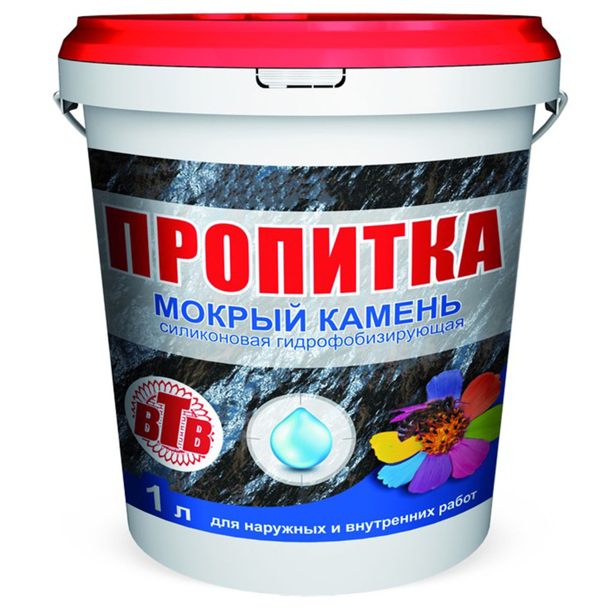 Пропитка Мокрый камень 1 л, банка