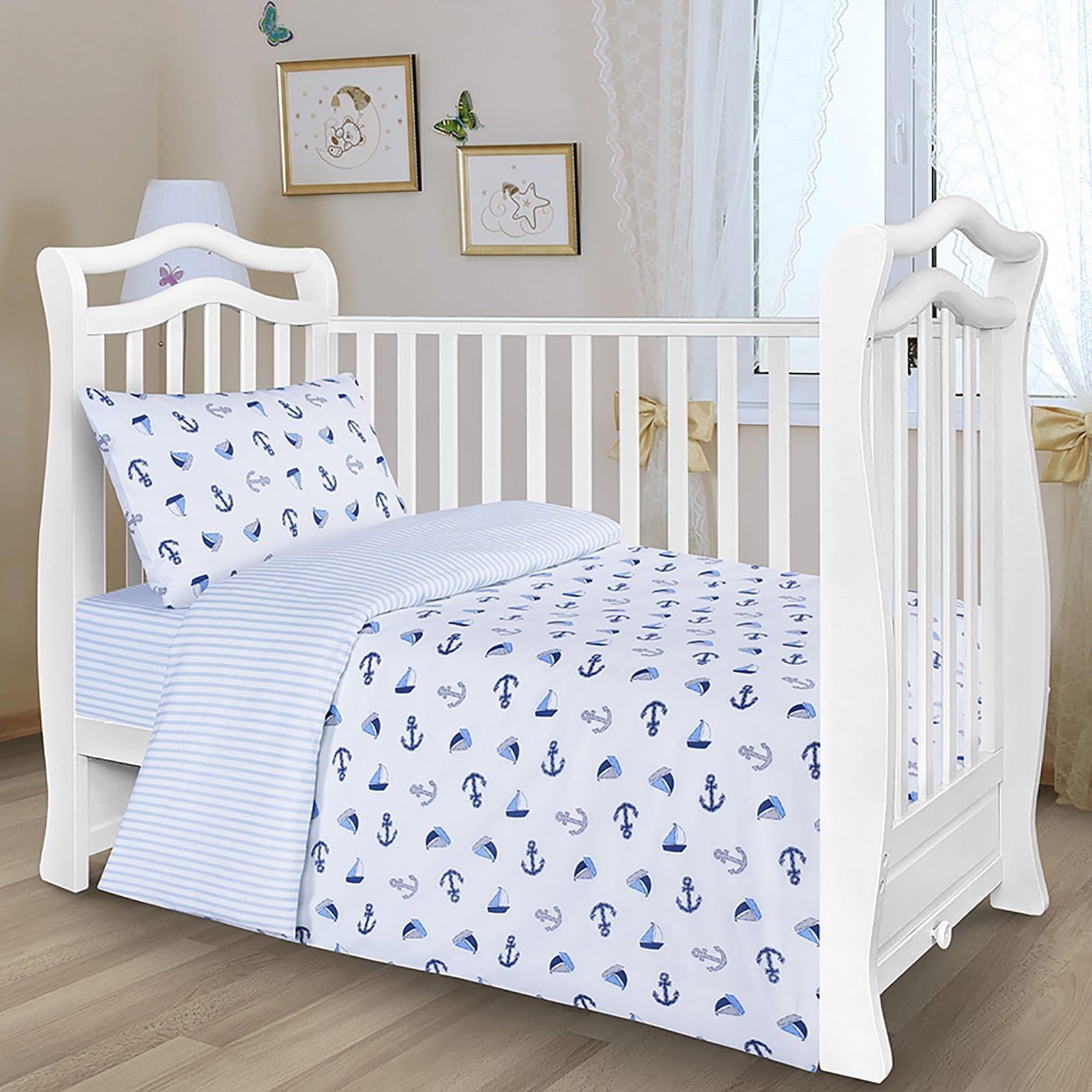 КПБ АДЕЛЬ Kids Полундра, поплин 110г/м, хлопок100%