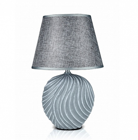 Лампа настольная grey 1*40W H355мм