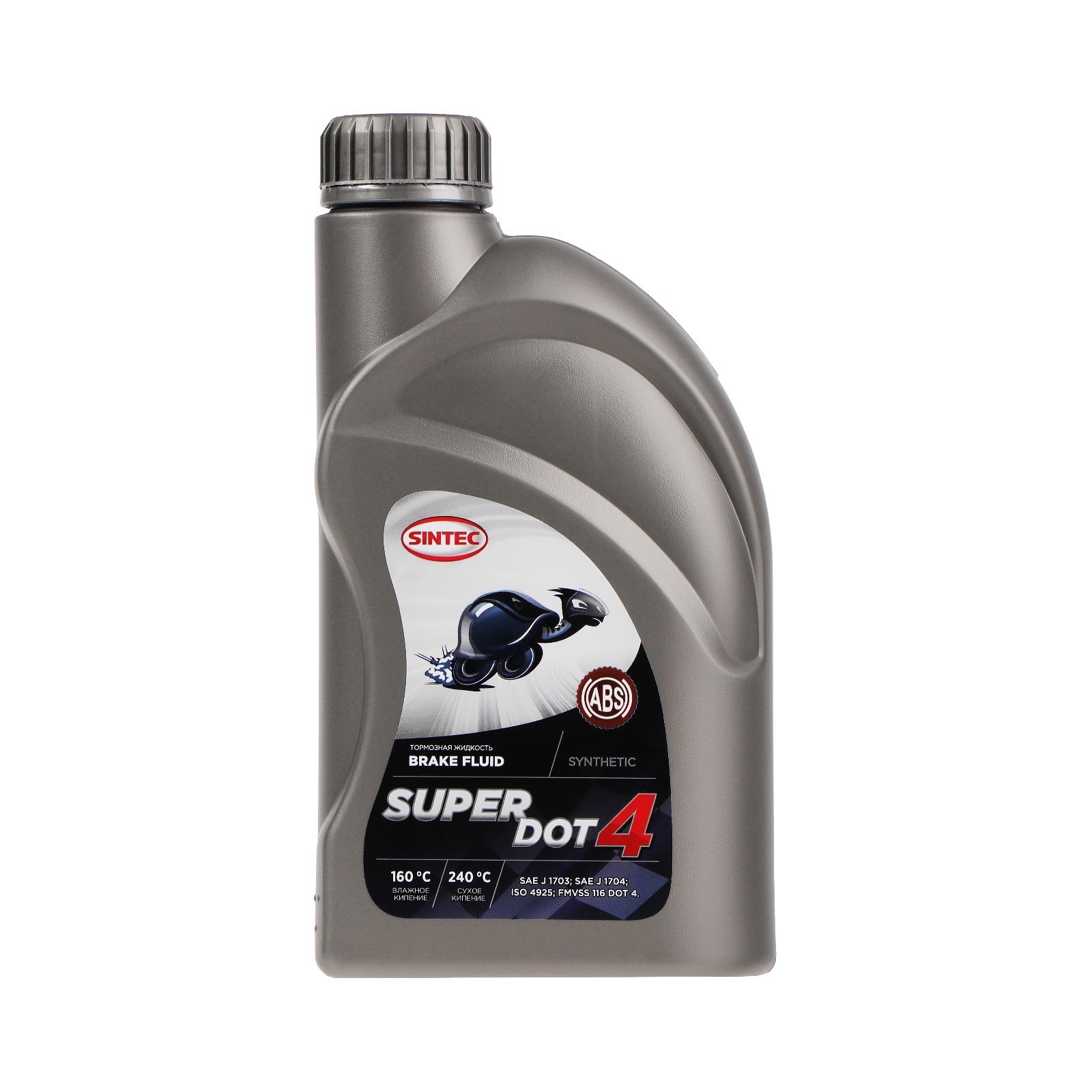 Тормозная жидкость ДОТ-4 0,91л Sintec Super