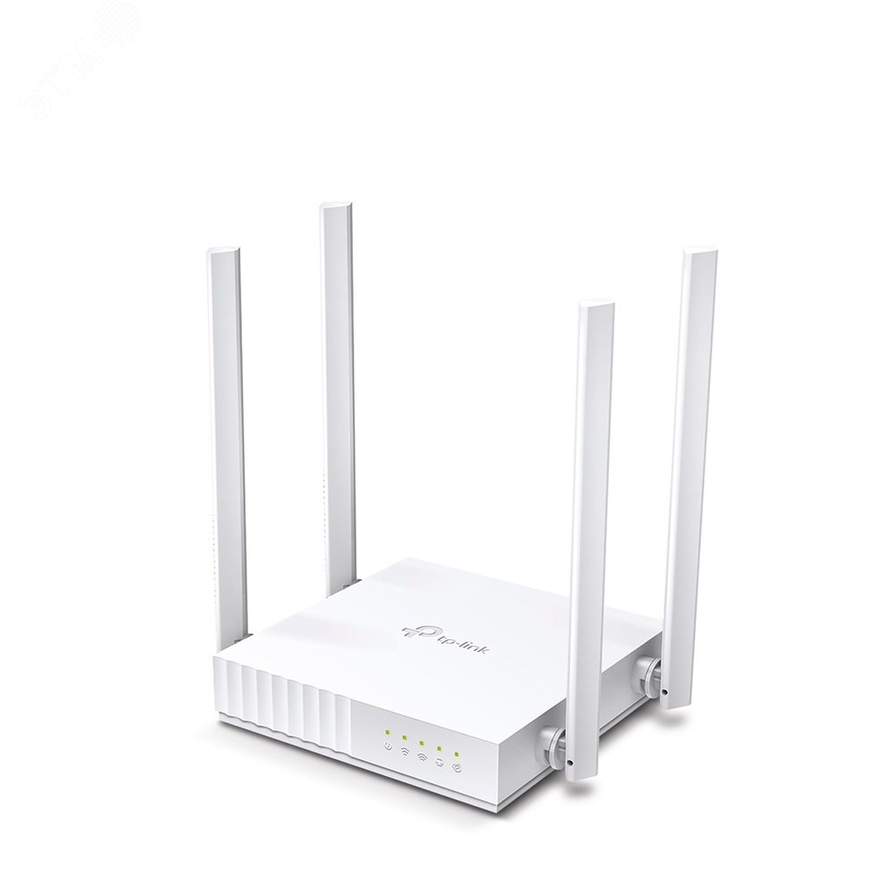 Роутер АС 750 до 433 Мб/с 5 ГГц, до 300 Мб/с 2.4 ГГц,1xWAN, 4xLan