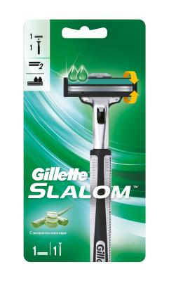 Бритва GILLETTE SLALOM с 1 сменной кассетой