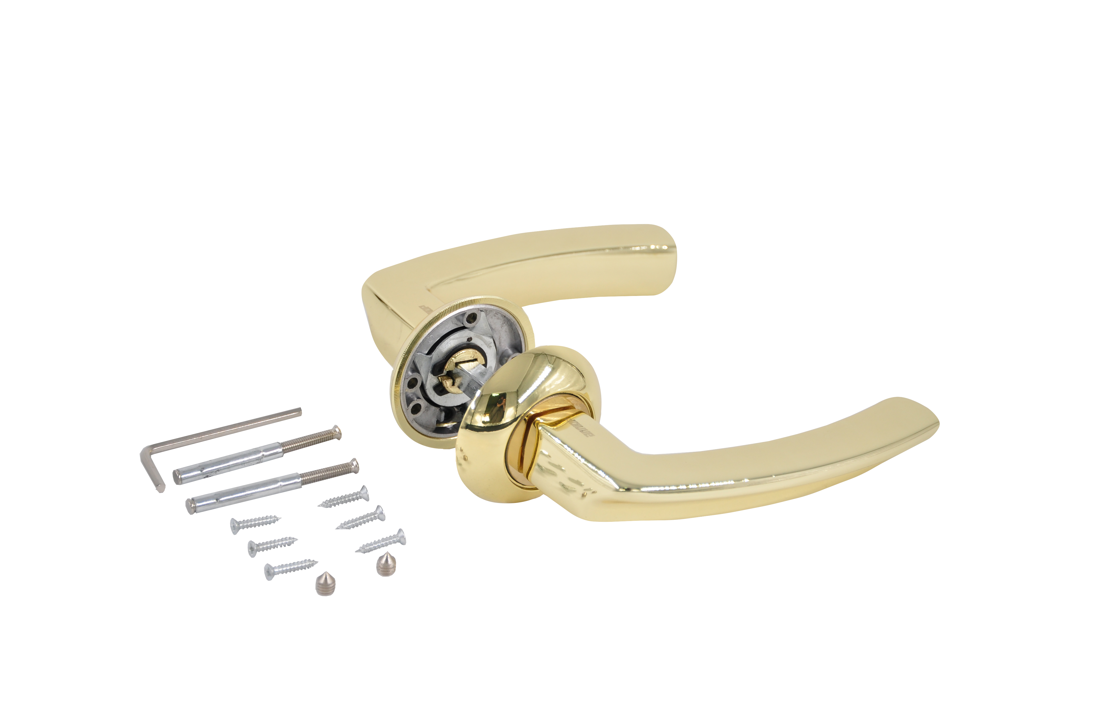 Комплект ручек  АЛЛЮР АРТ "ВЕРНЕР" золото 