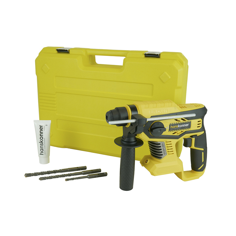 Перфоратор Hanskonner HRH1824BL 1BatterySystem 18V , Без ЗУ, Без АКБ