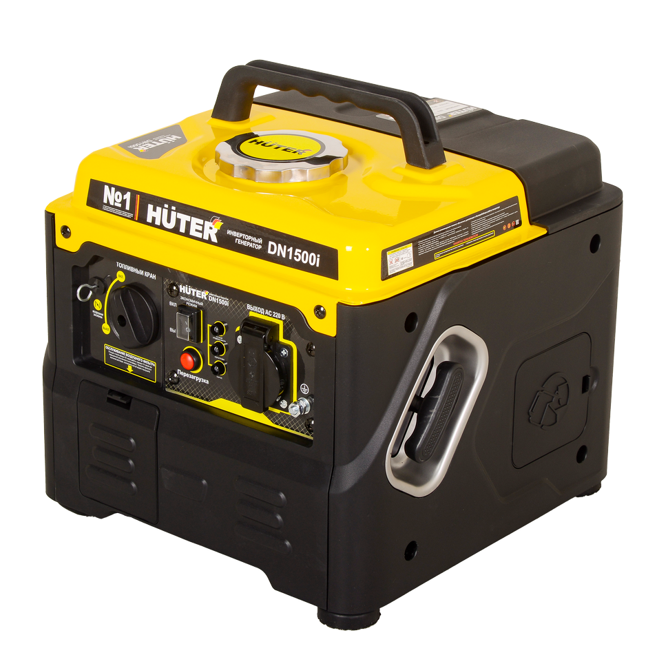 Инверторный генератор Huter 1,2 кВт DN1500i 