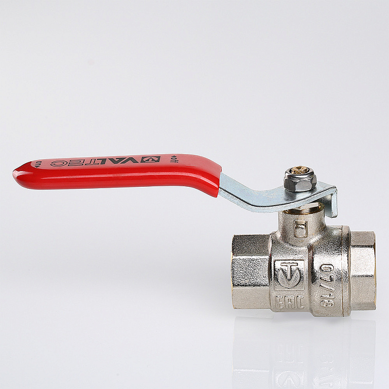Кран шаровой Valtec BASE, стальная рукоятка 1/2" вн.-вн.