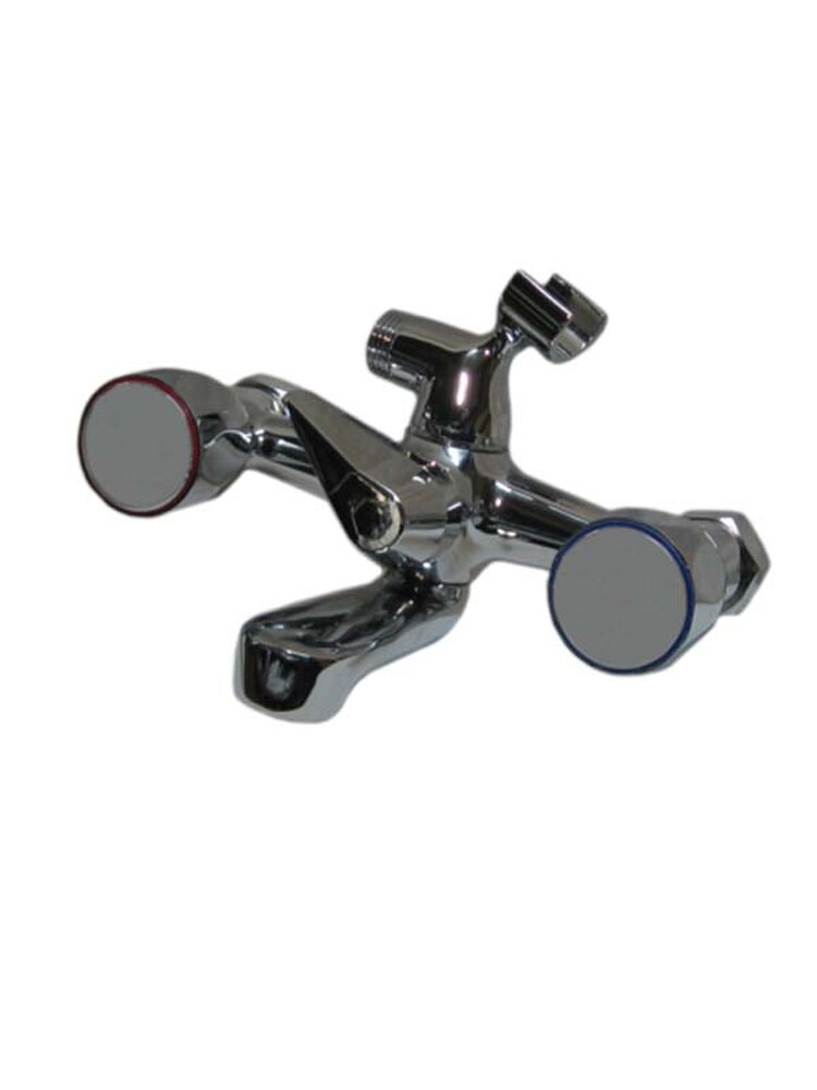 Смеситель Ванна DIABLO (рег.№377092) 1/2 м/к кор.нос (610-R 21) Глобо