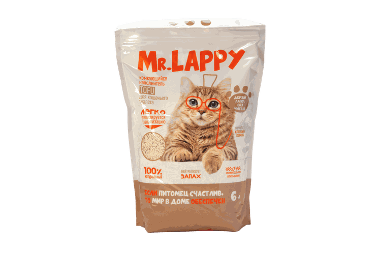 Наполнитель Тофу Mr.Lappy, 6 л