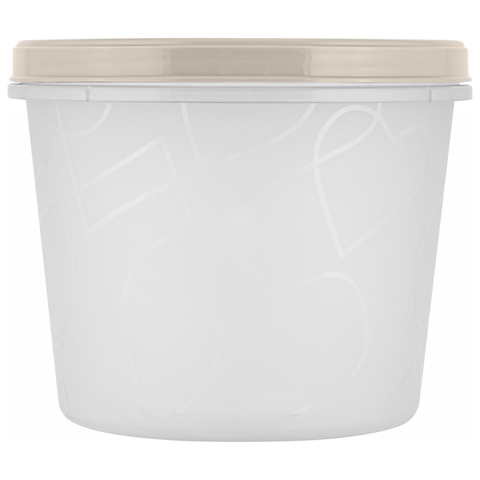Банка для продуктов Sugar&Spice Vanilla с завинчивающейся крышкой, 0.7 л, латте