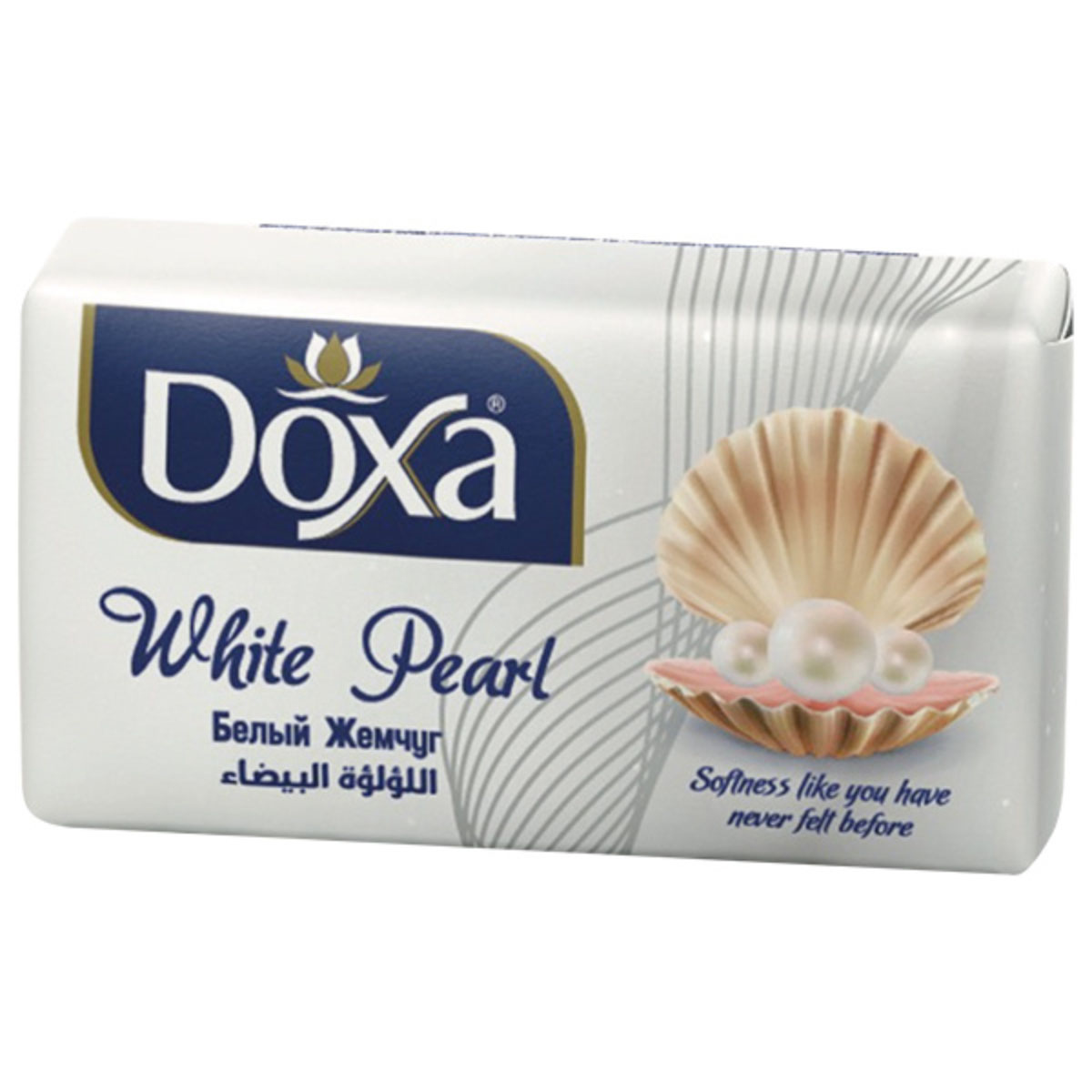 Мыло туалетное Doxa 100 г Белый жемчуг