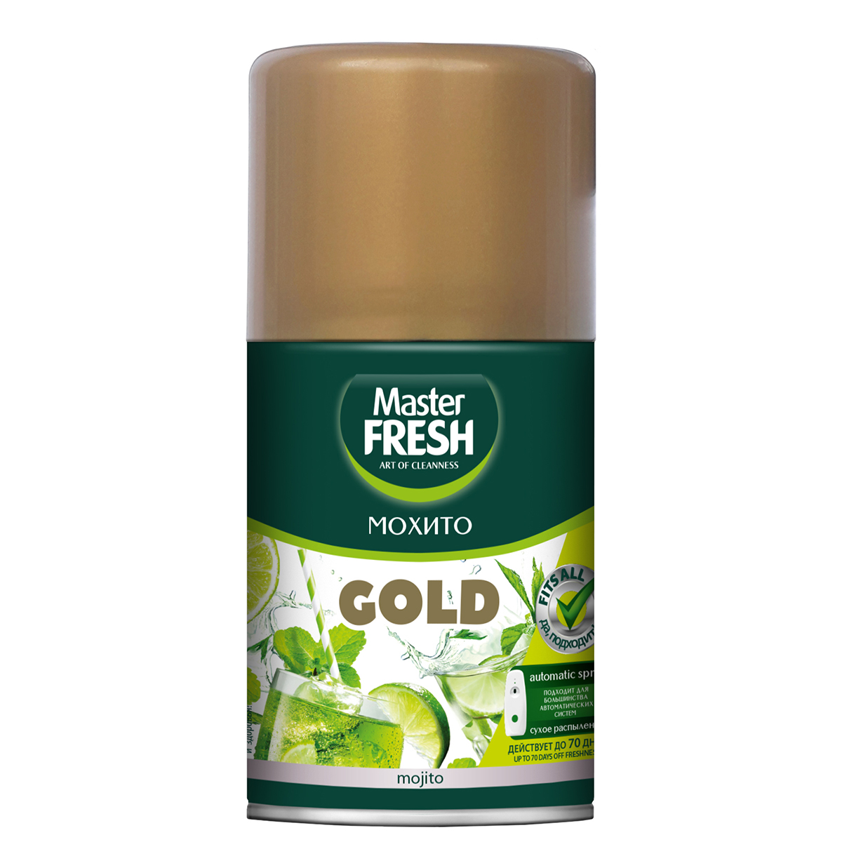 Освежитель воздуха Master Fresh (сменный блок) Мохито, 250 мл