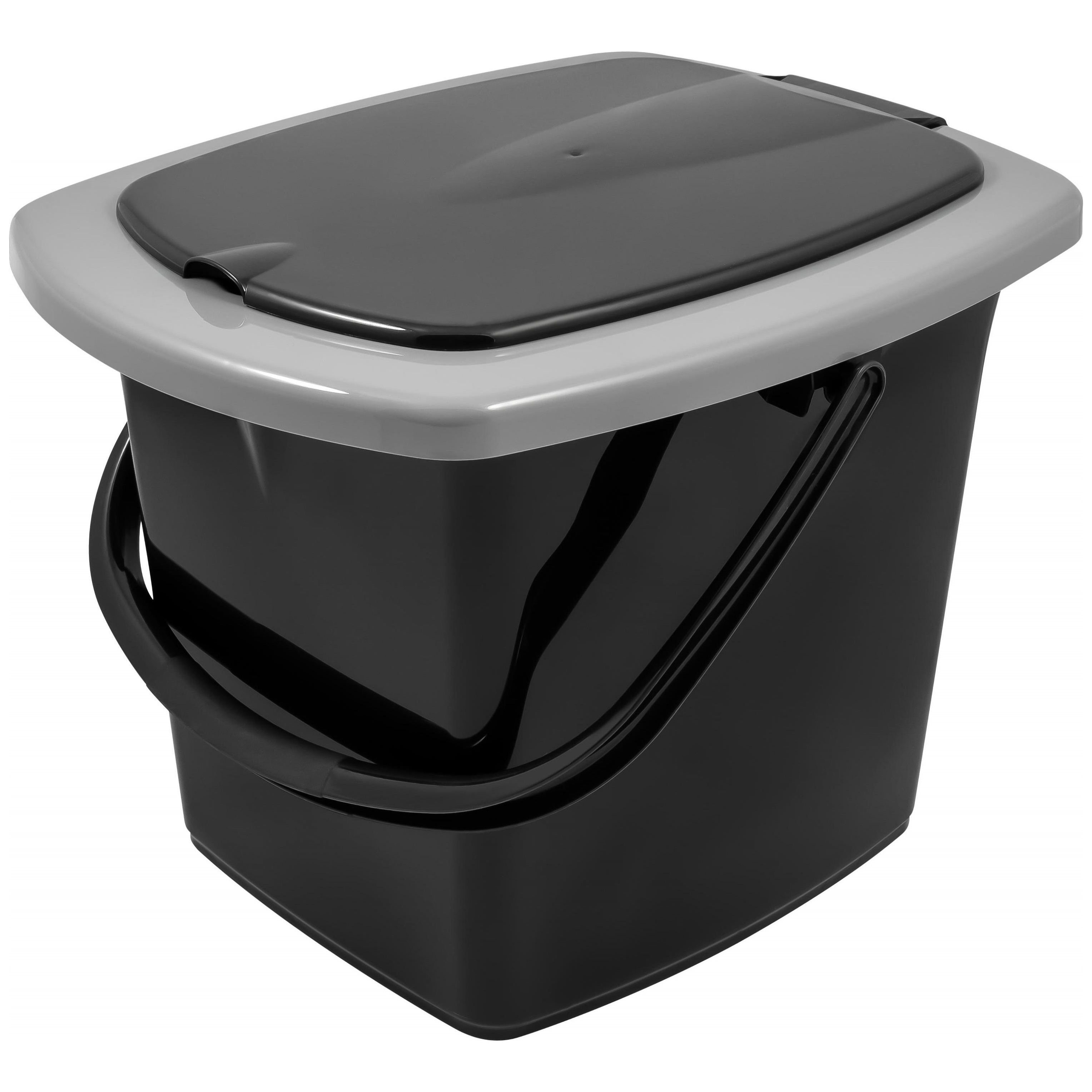 Ведро гигиеническое, 16 л, черный