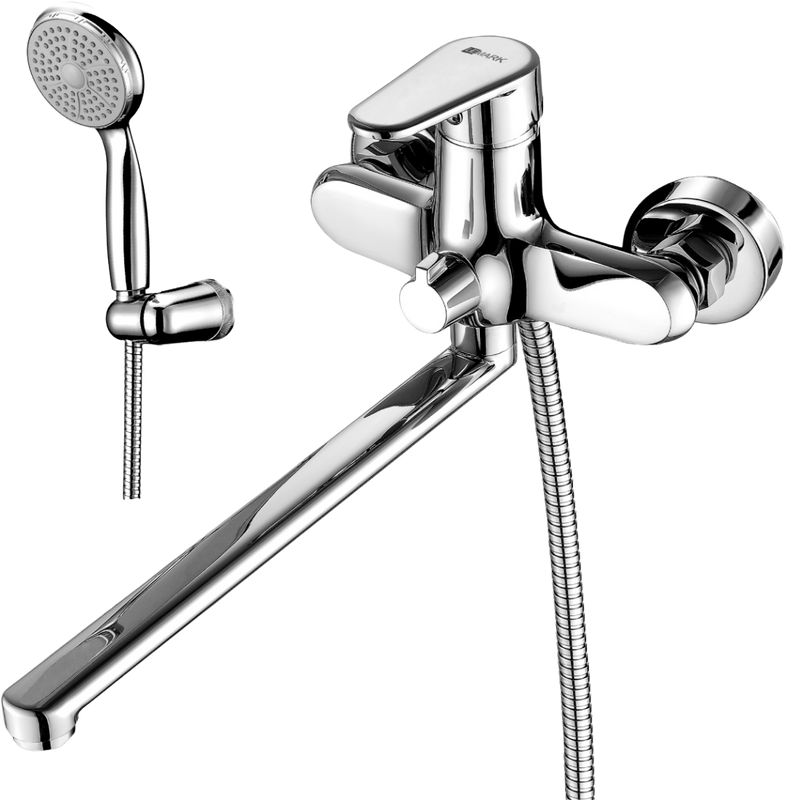 Смеситель с длинным изливом для ванны Lemark Point LM0351C