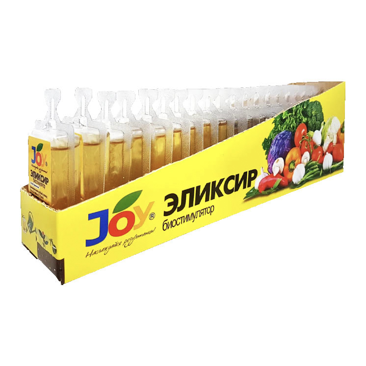 Удобрение концентрированное JOY ЭЛИКСИР биостимулятор в монодозе 40мл