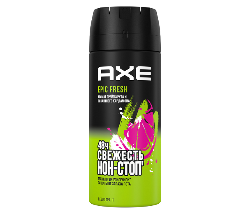 AXE Дезодорант аэрозоль 150мл EPIC FRESH 
