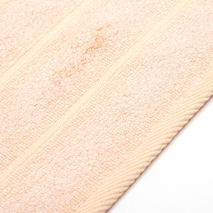 Полотенце махровое "Этель" Bamboo Biege 50х90 см, 450гр/м2