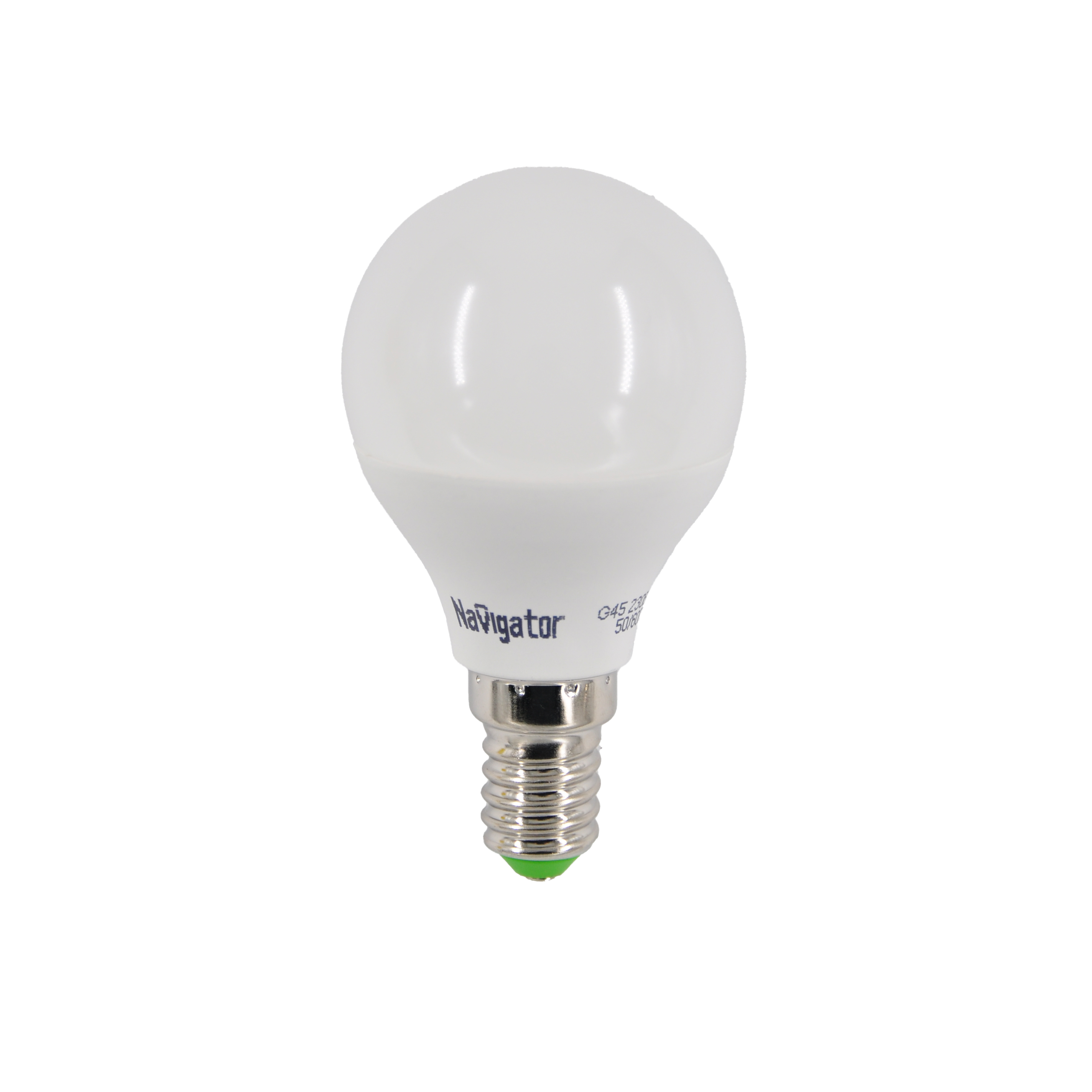 Лампа светодиодная LED 5вт E14 белая шар