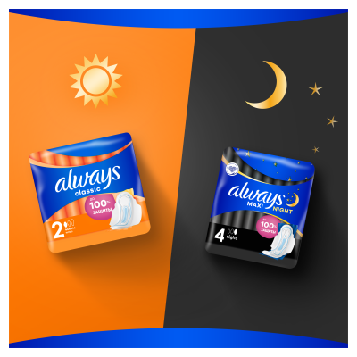 Прокладки гигиенические ALWAYS Maxi Secure Night Extra 14шт