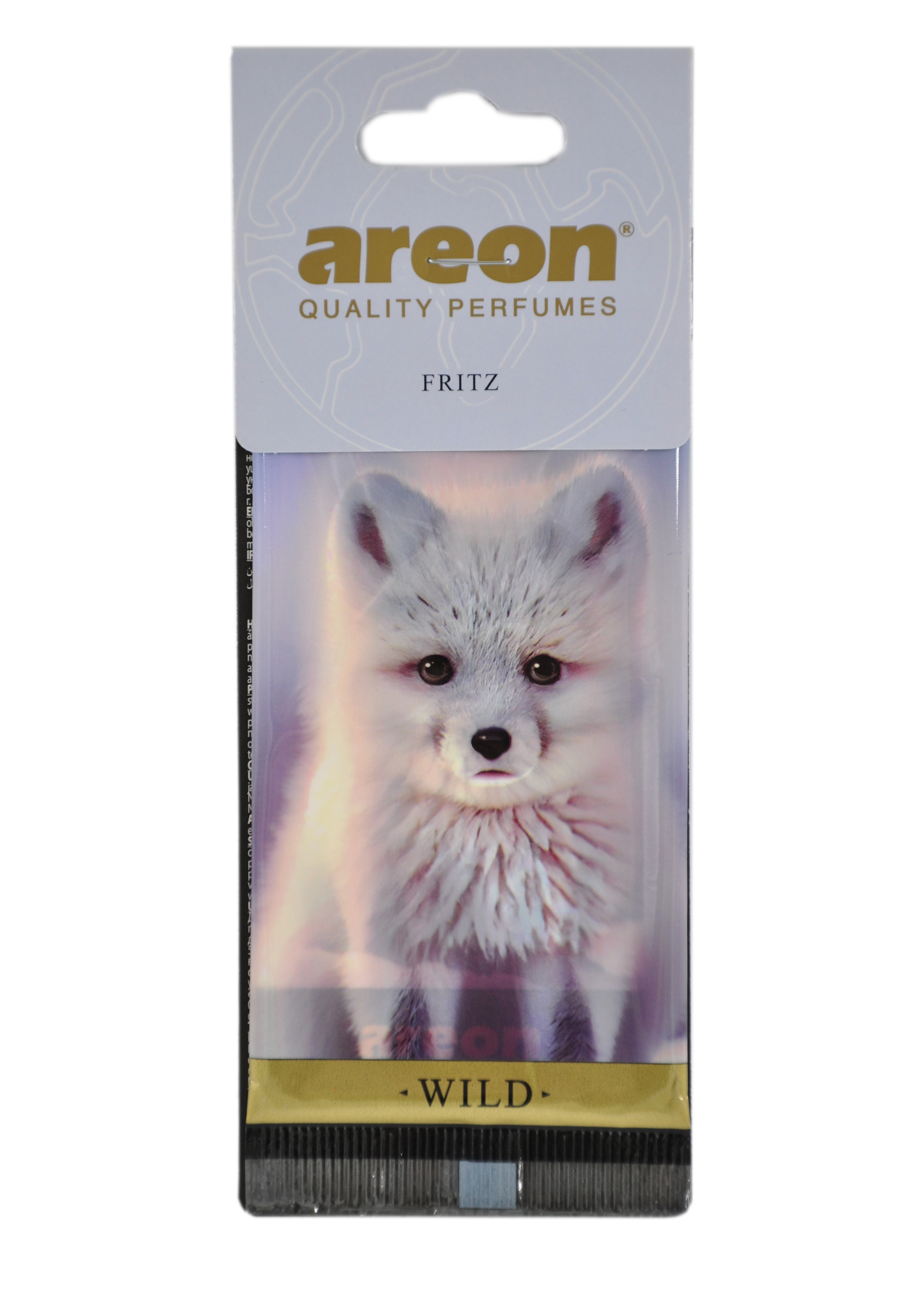 Ароматизатор подвес картон (AREON) "WILD" Fritz (Писец)