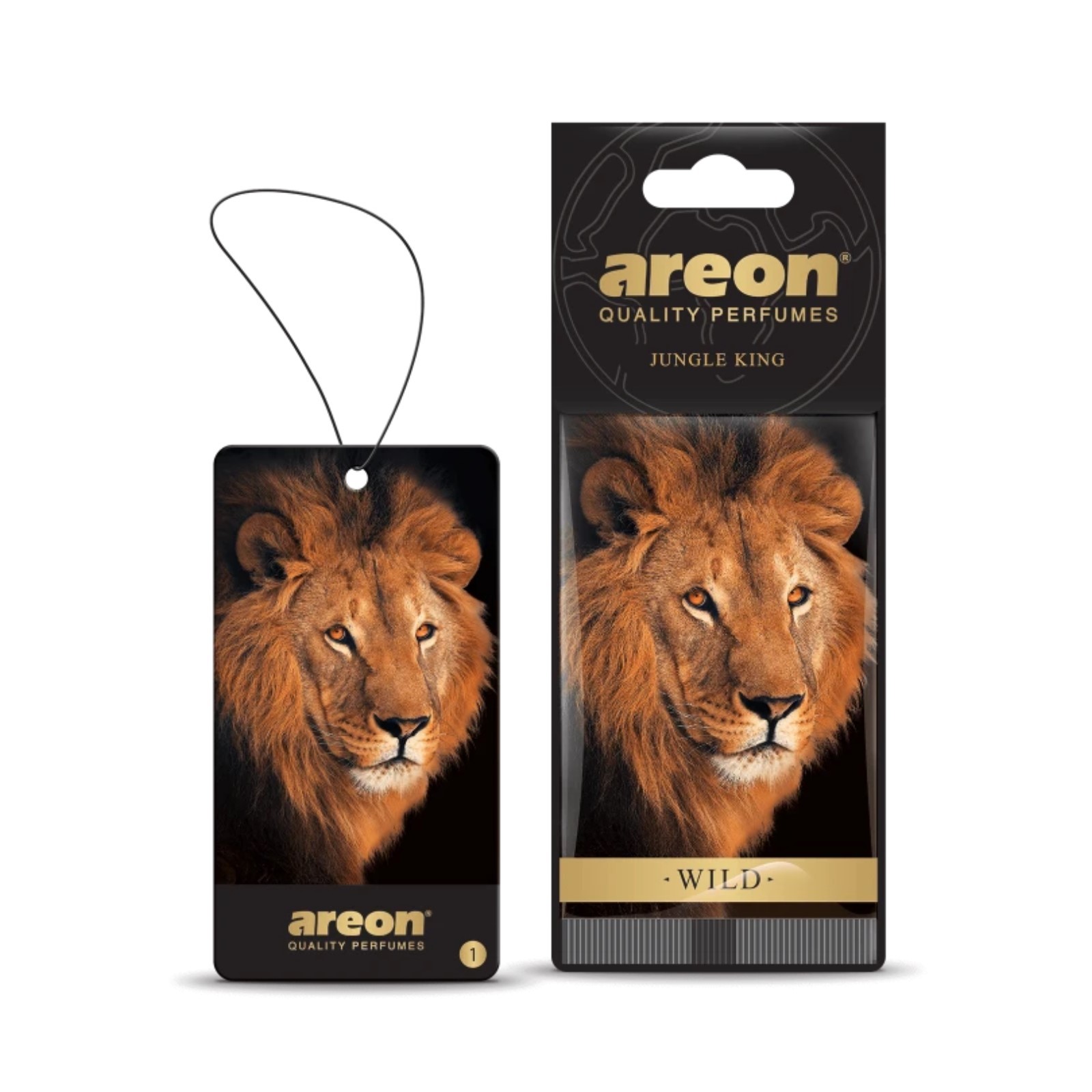 Ароматизатор подвес картон (AREON) WILD Jungle new ЛЕВ