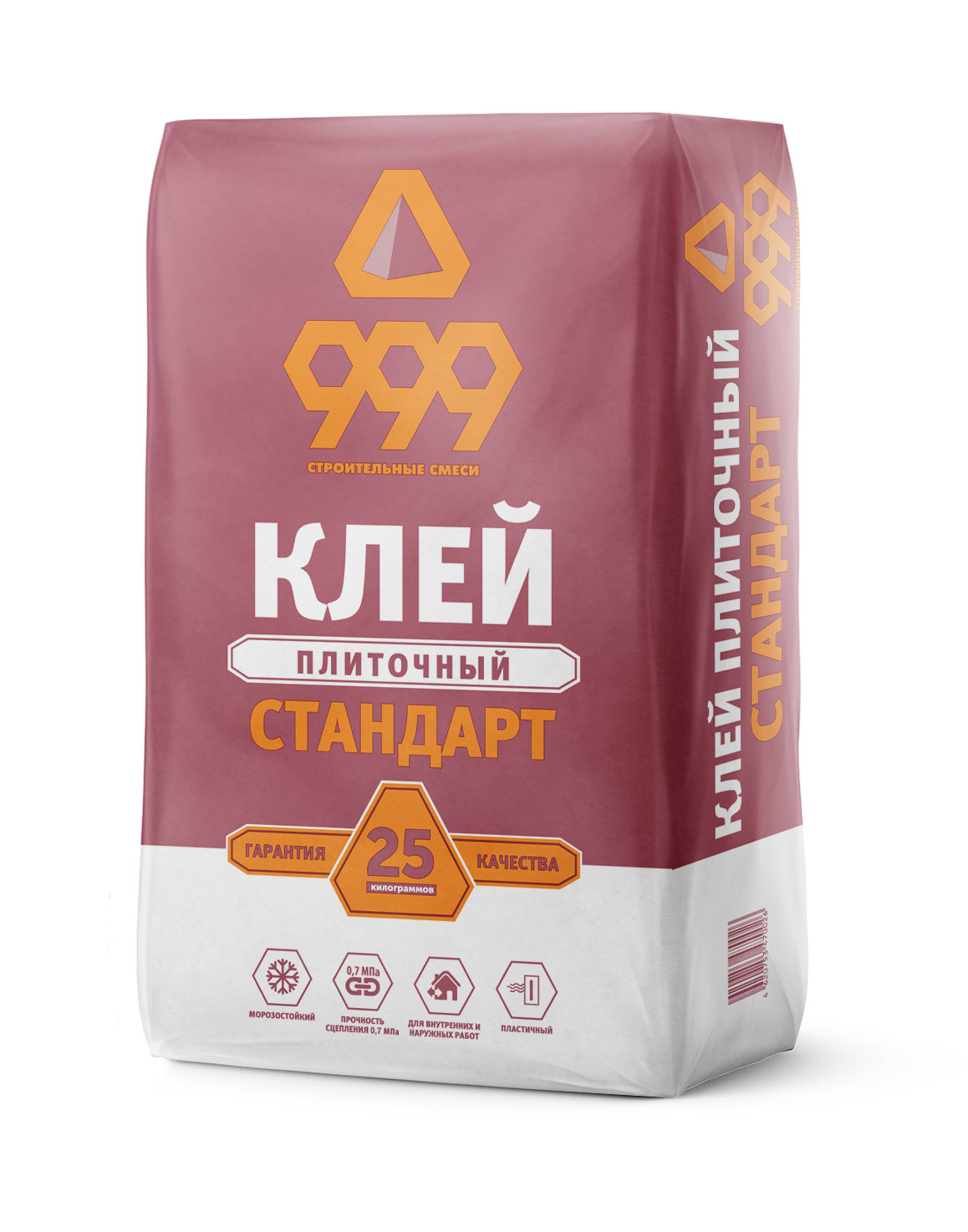 Клей плиточный Стандарт 999 25кг