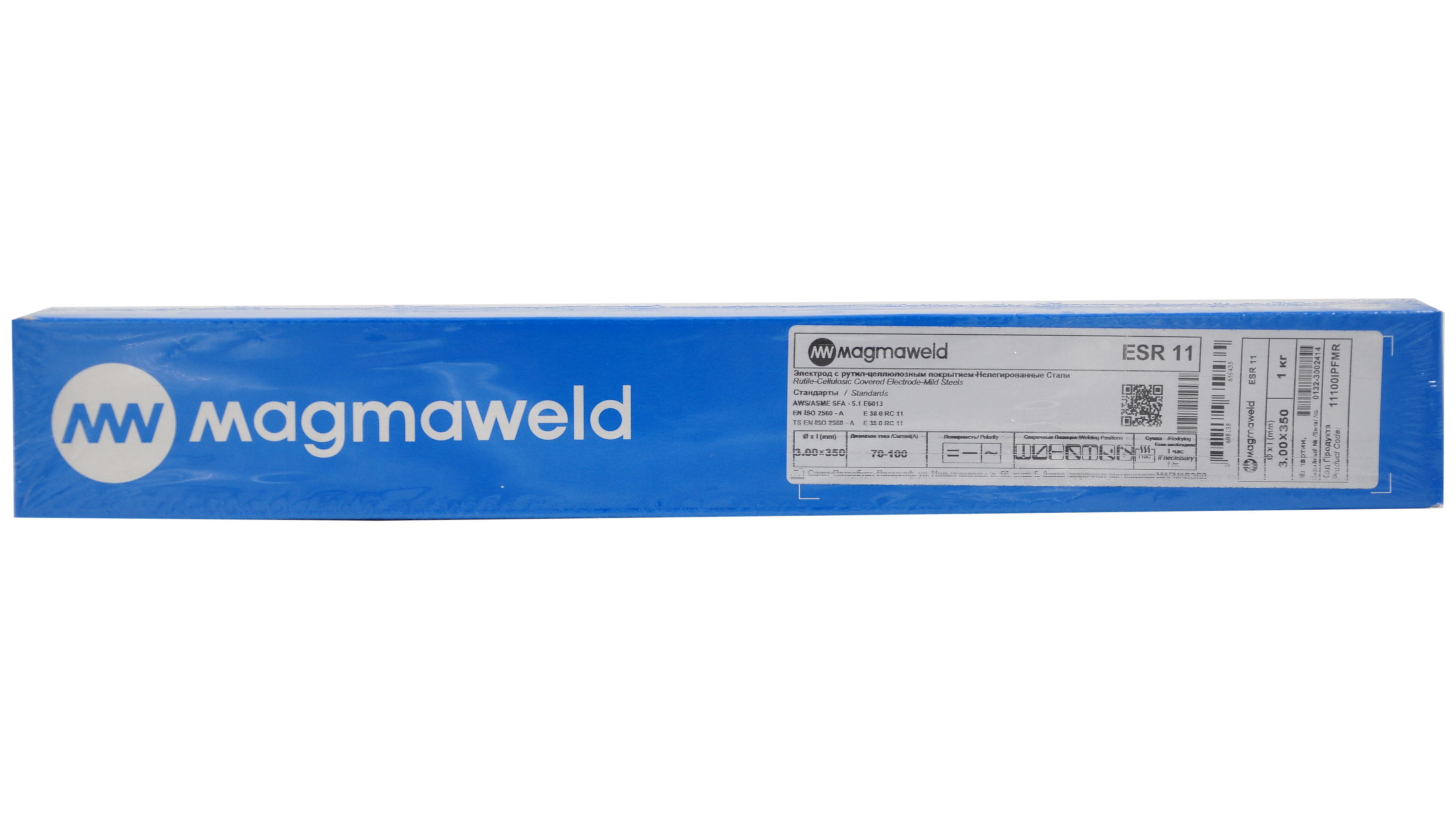 ESR 11 MAGMAWELD (CARDBOARD) 3.00*350mm-1(Kg)(RU)-Рутил-целлюлозные электроды 111OOIPFMR