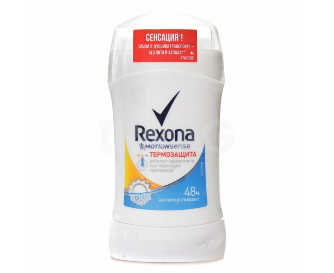 REXONA (РЕКСОНА) дез.стик жен. 40гр Термозащита *2/6