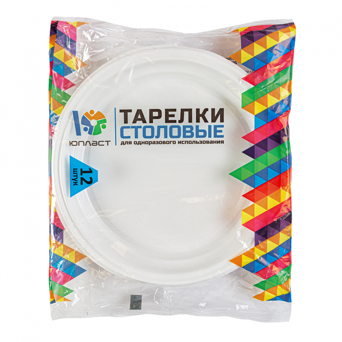 Набор Тарелка столовая 12 шт (белая) 40/1