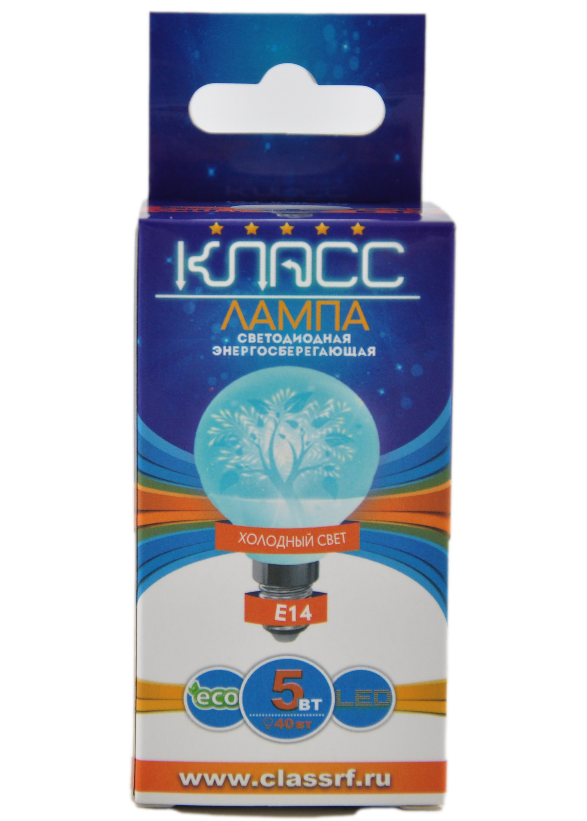 Светодиодная (LED) Лампа Класс-G45-05W/4200/E14 шарик