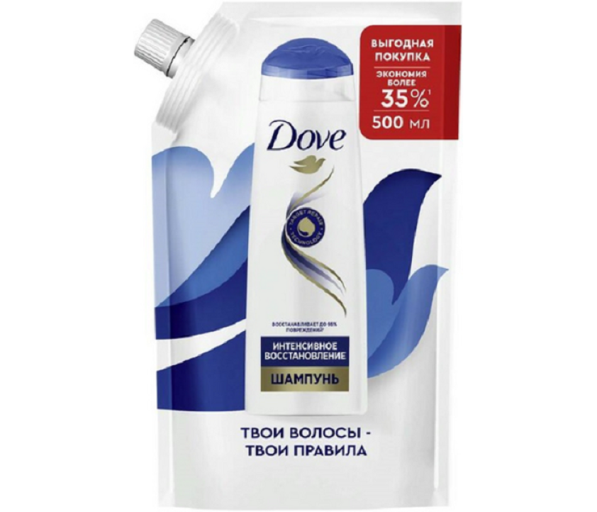 Dove Шампунь Hair Therapy Интенсивное восстановление 500 мл