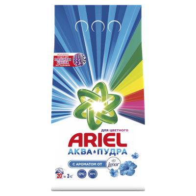 ARIEL Автомат Средство моющее синтетическое порошкообразное Touch of Lenor Fresh 3кг