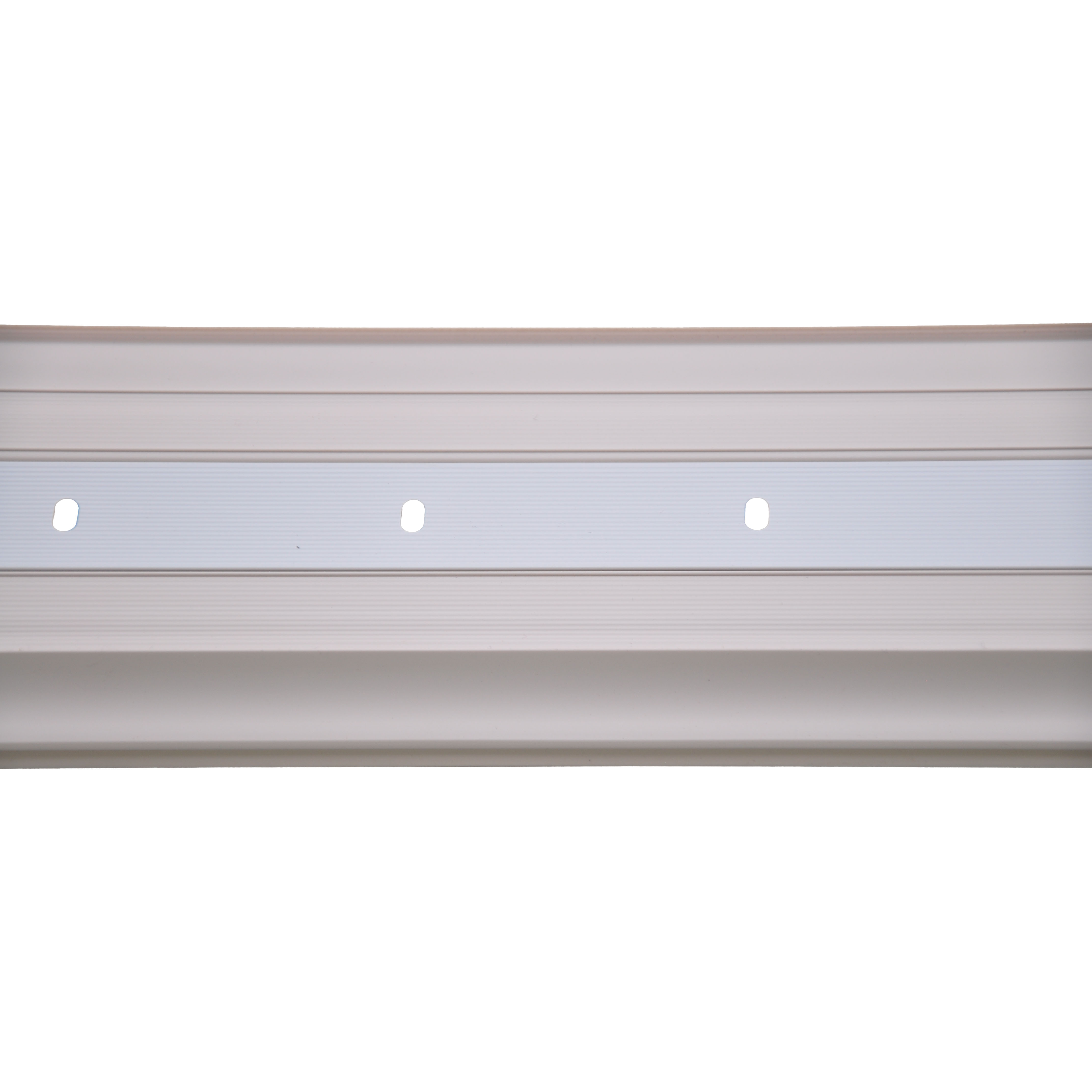 Плинтус напольный прямоугольный 80мм 2,2м "Идеал Дюра",Кремово-белый 033