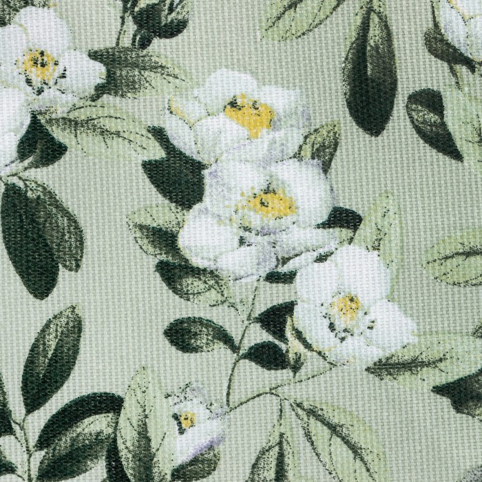 Фартук Доляна Apple flowers 60х70 см, 100% хл, рогожка 164 г/м2
