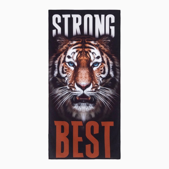 Полотенце Этель Strong Best 70х146±2 см, 100% хлопок 160гр/м2