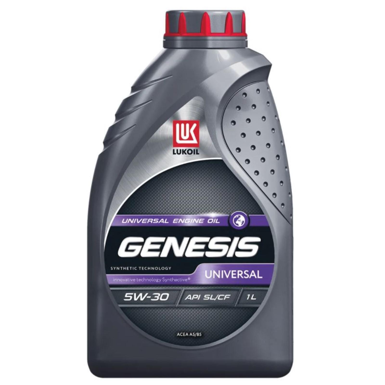 Моторное масло LUKOIL GENESIS UNIVERSAL 5W‑30 SL/CF, 1 л