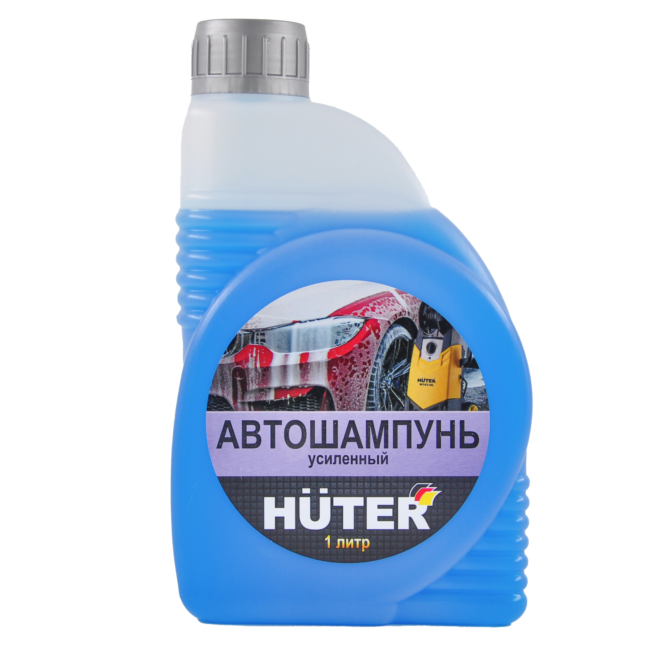 Автошампунь для бесконтактной мойки усиленный, 1 л, Huter
