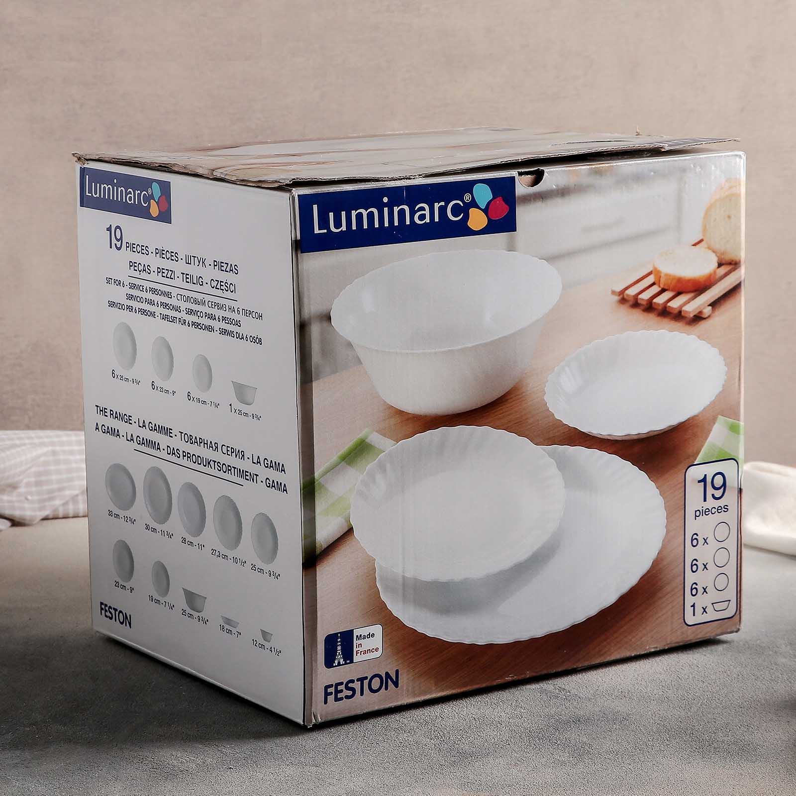 Сервиз столовый LUMINARC Feston, 19 предметов
