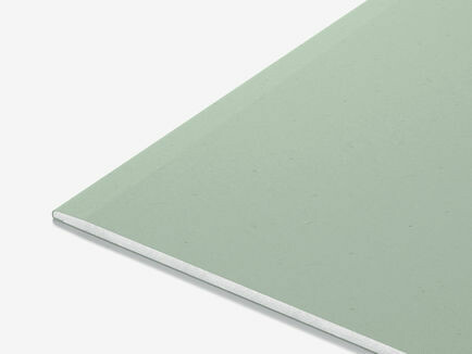 Гипсокартон Knauf влагостойкий 12,5x1200х2500мм