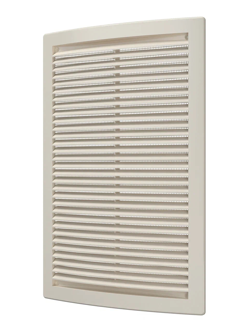 Вентиляционная решетка Era 2030РЦ Ivory, пластиковая, с сеткой, 200 x 300 мм