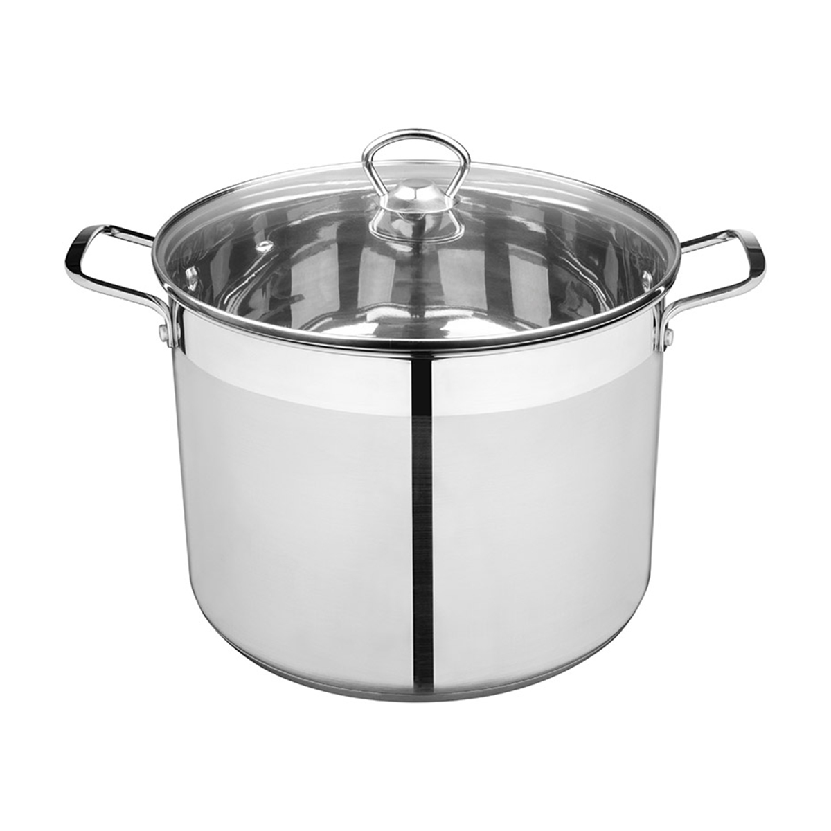 Кастрюля Mallony Culinaria с крышкой, нержавеющая сталь, 10,6 л