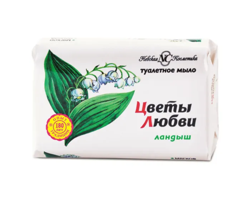 Мыло Невская косметика Цветы Любви ЛАНДЫШ 90 г