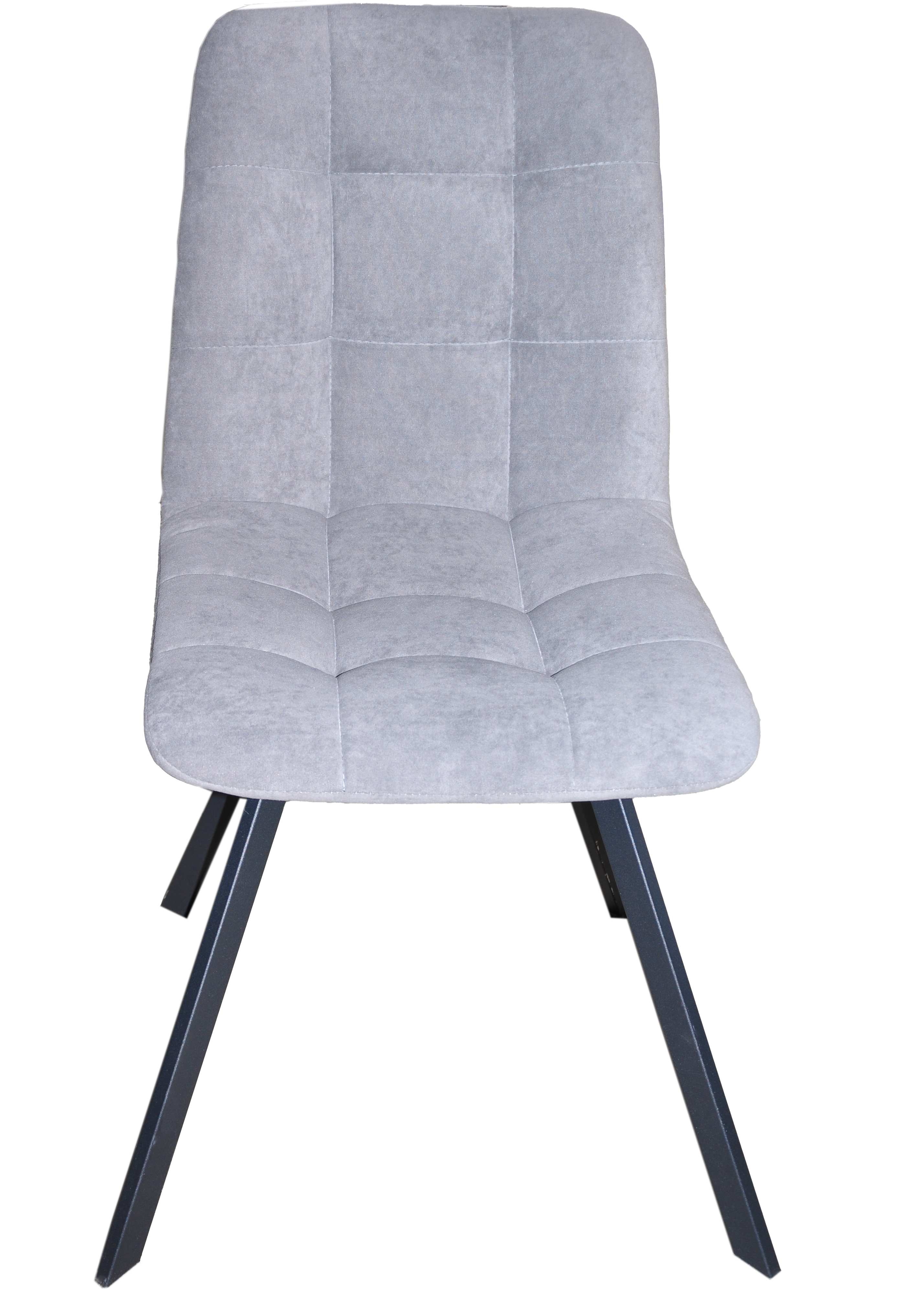 Стул "МАРТИН 2" черный каркас, ткань UITRA GREY, 460*900(450)*400