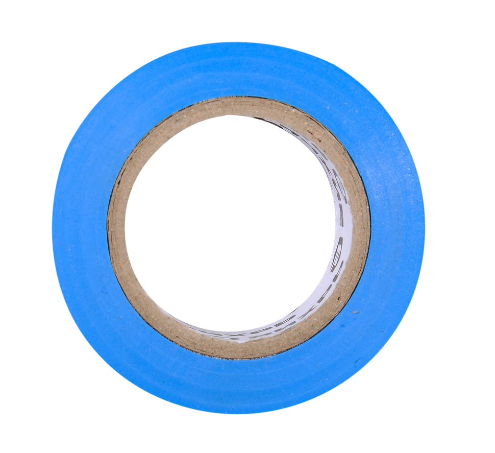 Изолента (10m * 15mm) синяя Вихрь
