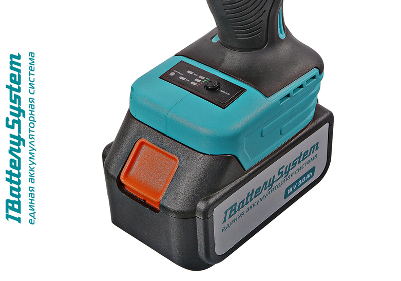 Гайковерт ударн б/щ Sturm!, 18В, 1BatterySystem, 350Нм, 1/2", 2скор, 1x3.0Ач, кейс