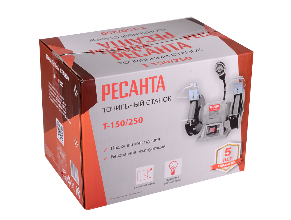 Точильный станок Т-150/250 Ресанта 75/7/2