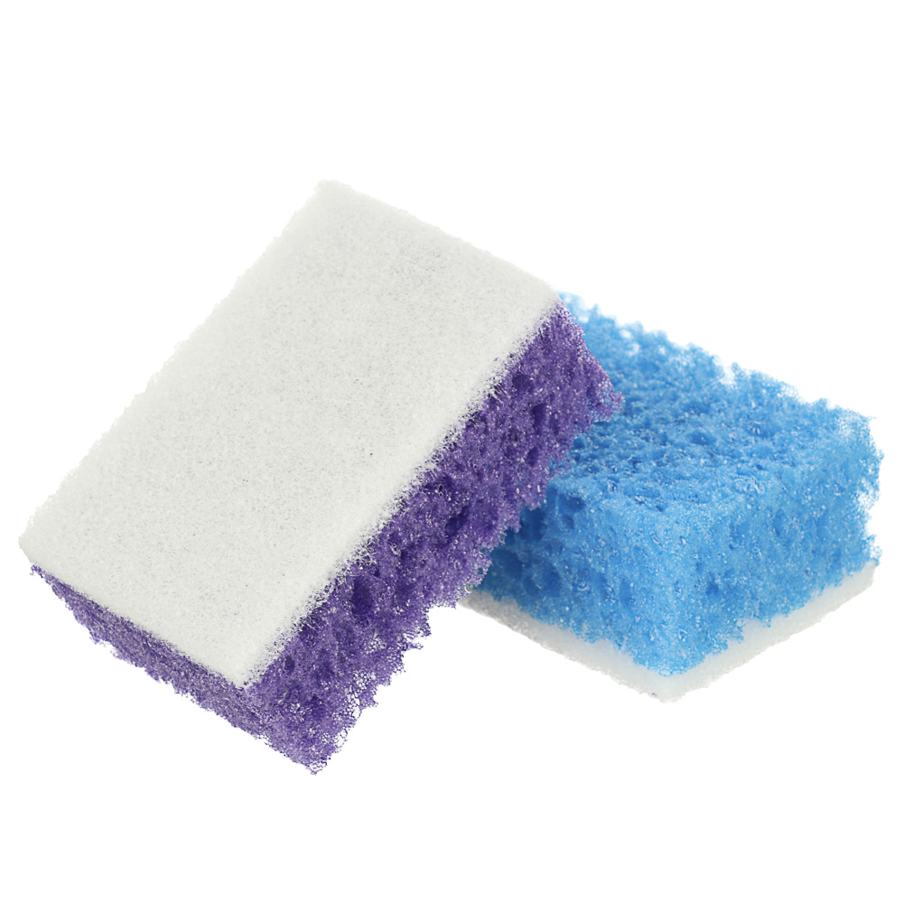 GRIFON Губки для мытья посуды 5шт, поролон, Bubbles, 900-104