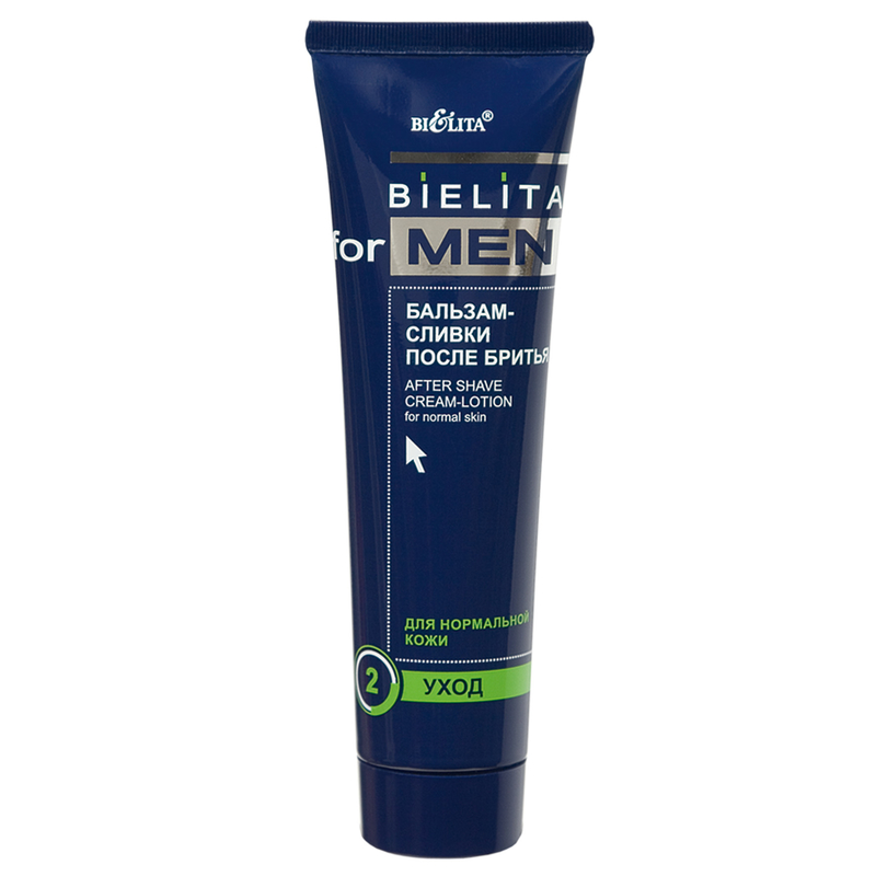 Бальзам-сливки после бритья для нормальной кожи Bielita Men ,100 мл
