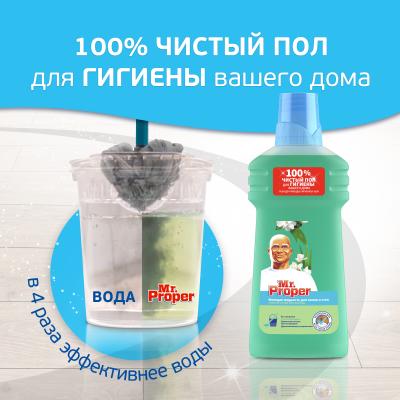 Моющая жидкость для полов и стен MR PROPER Горный ручей и прохлада 500 мл