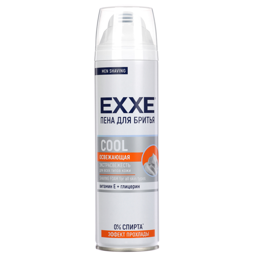 Пена для бритья EXXE Cool,200 мл