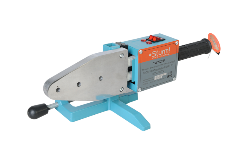 Аппарат для сварки пластиковых труб Sturm! TW7225P